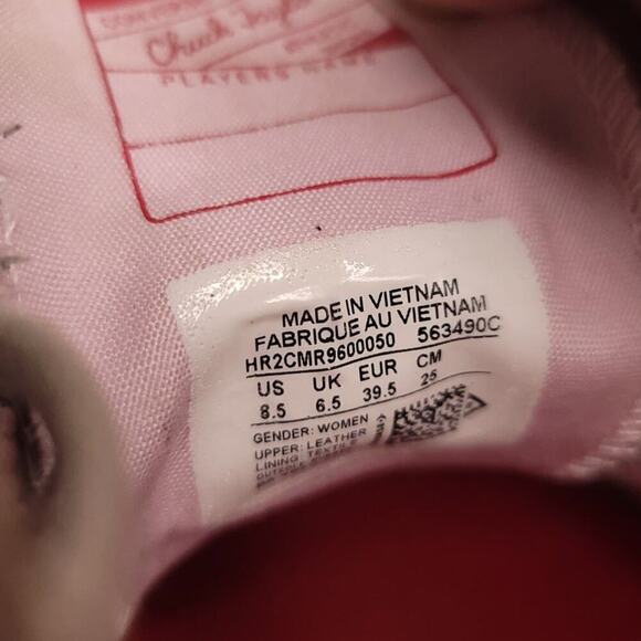 Converse Chuck 70 Low 'Pink Foam' size 8.5 - Picture 9 of 9
